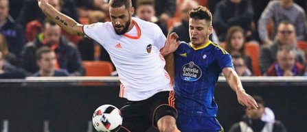 Valencia, invinsa de Celta Vigo, scor 4-1, in turul optimilor Cupei Spaniei